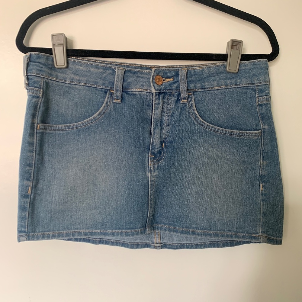 Divided by HM Denim Mini Skirt